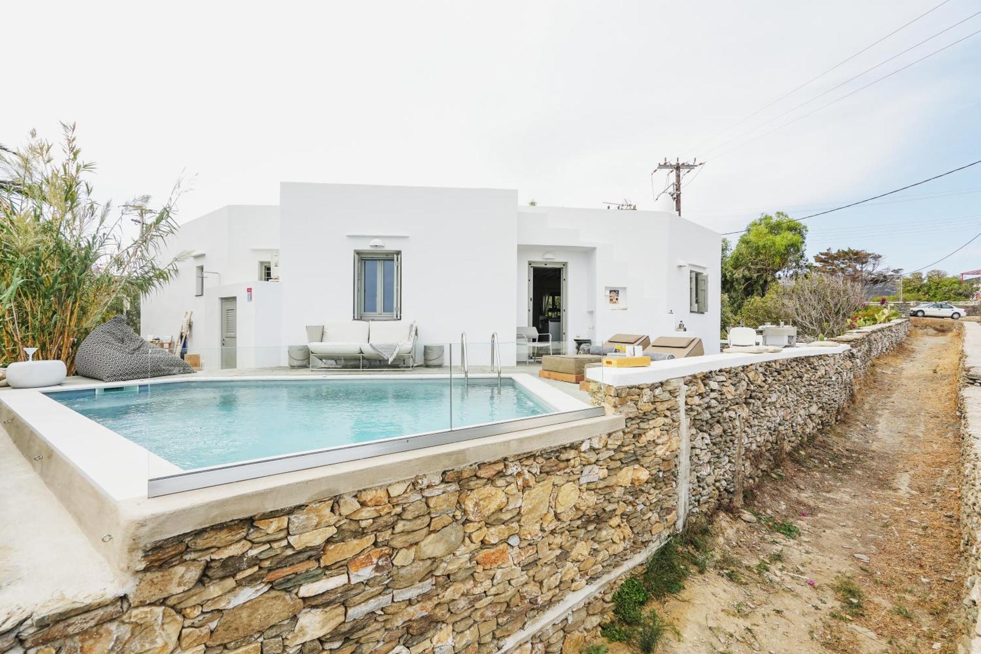 Villa Arades Sifnos With Private Pool Apollonía Exterior photo