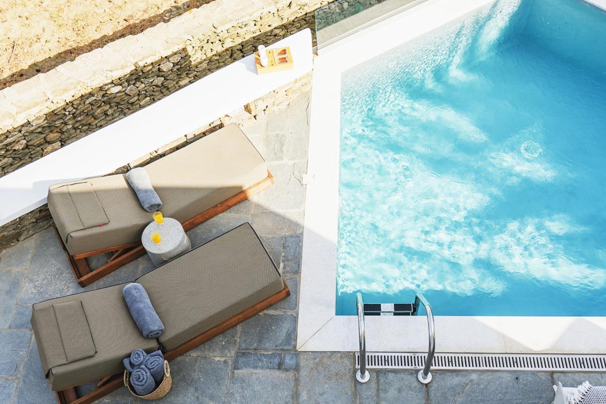 Villa Arades Sifnos With Private Pool Apollonía Exterior photo
