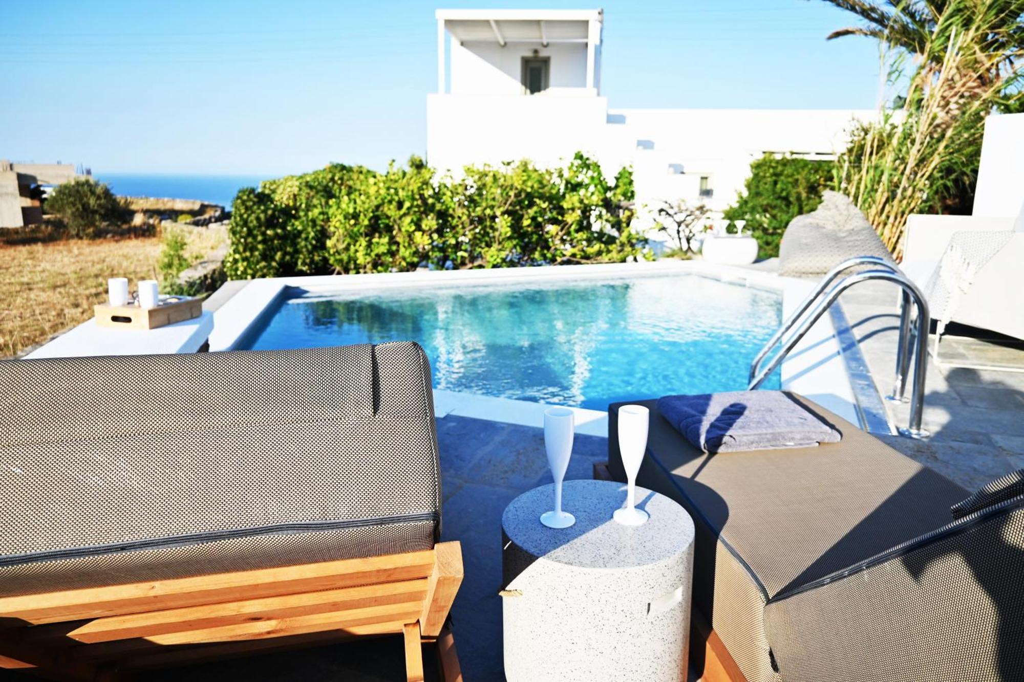 Villa Arades Sifnos With Private Pool Apollonía Exterior photo